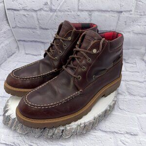 Sperry Top Sider Lug Chukka Waterproof Leather Boots Mens Size 11.5 STS22969